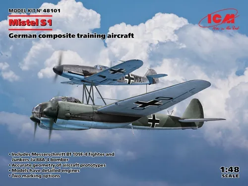 ICM 48101  Mistel S1, German composite training aircraft 1/48