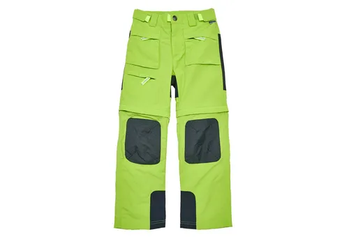 JAKO-O Zipp-off Outdoorhose für Kinder, hellgrün, Größe 128/134 - Robuste und atmungsaktive Kinderhose mit Zipp-off-Funktion. Ideal für Abenteuer im Freien, schnell trocknend und mit praktischen Taschen ausgestattet.