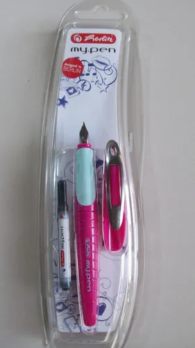 Herlitz Füller my.pen in pink für Rechtshänder von herlitz