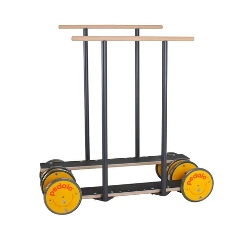 pedalo® Gleichgewichtstrainer Koordinationstrainer Reha Bar S, Breiterer Stand durch Abstandshalter