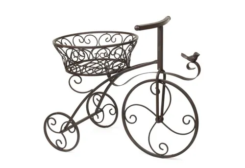 Moritz Blumentopf Pflanzfahrrad in weiß von Moritz