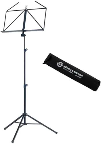 K&M 10065 Notenpult Schwarz Set von Musikhaus Korn Artikel/Sets