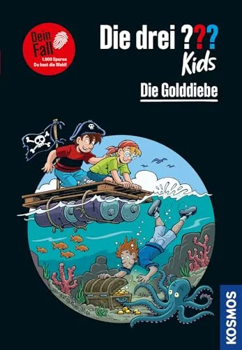 Die drei ??? Kids Dein Fall, Die Golddiebe: 1.000 Spuren. Du hast die Wahl! (Die drei ??? Kids und du)