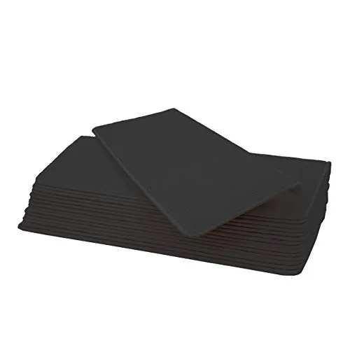 Mendler 15er-Set Stufenmatte HWC-G49 - Stufenmatten-Set mit Antirutsch-Effekt, idealer Schutz und Trittschalldämpfung für Ihre Treppen. Leichte Montage und ansprechendes Design in schwarz-anthrazit.