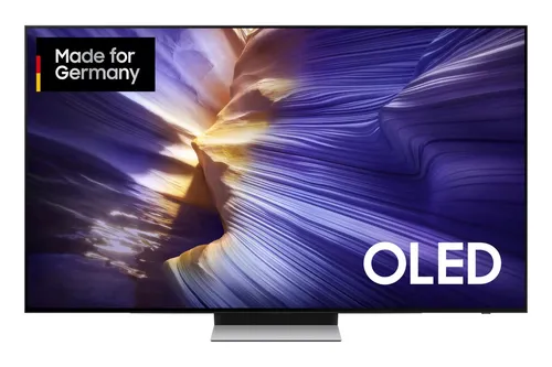Samsung OLED S90F 4K Vision AI OLED-TV 48 Zoll - Fernseher mit 4K Vision AI für beeindruckende Bildqualität und umfangreicher Anschlussvielfalt, ideal für Filmabende und Gaming.