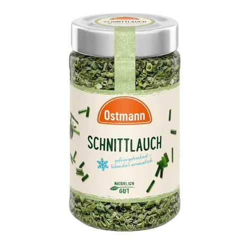 Ostmann Schnittlauch gefriergetrocknet als Würze für Suppen Packung 9g