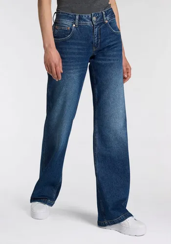 Herrlicher 5-Pocket-Jeans Edna Denim Flared Fit mit mittlerer Leibhöhe