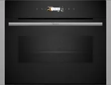 C24MR21N0 Kompaktbackofen mit Mikrowelle - Kompaktbackofen mit Mikrowelle, vielseitig einsetzbar und spart Platz in Ihrer Küche.