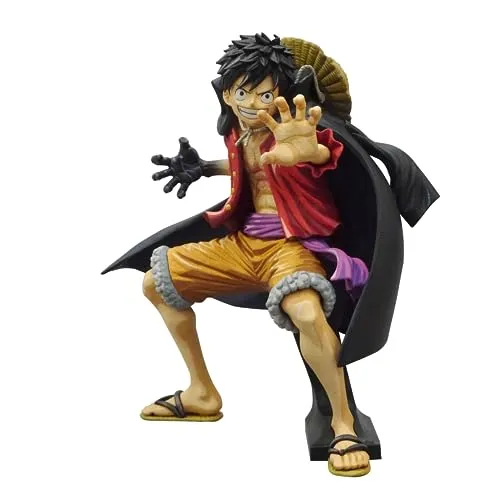 Banpresto AFFE D Luffy One Piece - King of Artist Wanokuni II, 20 cm - Actionfigur aus PVC, handgefertigt und ideal für Sammler. Kommt in umweltfreundlicher Verpackung und mit Basisständer – perfekt für Fans von One Piece!