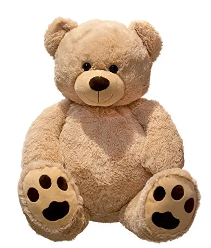 Lifestyle & More Riesen Teddybär XXL 100 cm - Stofftiere & Teddybären – Der samtig weiche Kuschelbär sorgt für Geborgenheit und ist das perfekte Geschenk für Groß und Klein. Ideal als Begleiter für Kinder und zum Kuscheln!