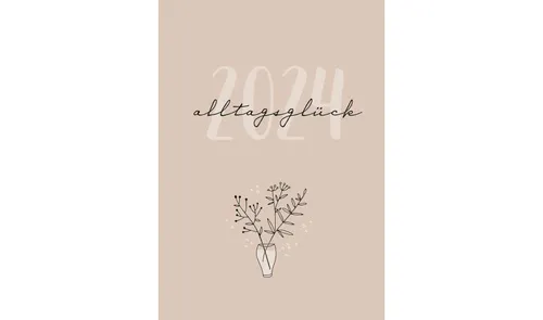 Gerth Medien Terminkalender Alltagsglück 2024 - Taschenkalender