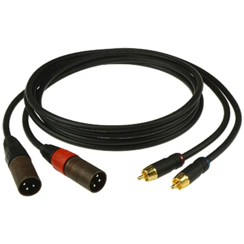 Klotz AL-RM0150 Audiokabel 2er-Set 1 5 m