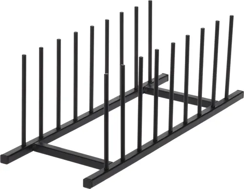 Abtropfsieb für die Spüle Schwarz Metall (34,5 x 12,5 cm)