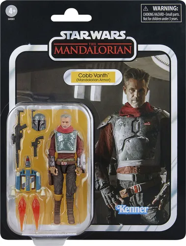Star Wars The Vintage Collection Cobb Vanth - Deluxe Action-Figur 9,5 cm, inspiriert von The Mandalorian mit austauschbaren Accessoires und beweglichen Teilen