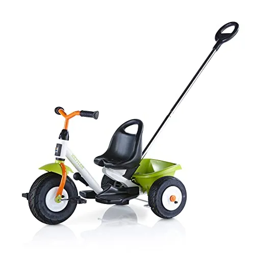 Kettler Dreirad Startrike Air - Robustes Kinder-Dreirad mit Luftreifen, hohe Kippsicherheit und verstellbare Schubstange für unbeschwerte Ausflüge ab 2 Jahren