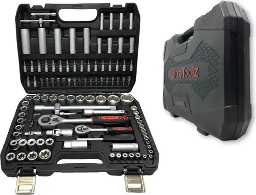 tlg Werkzeugkoffer Knarrenkasten 108 Teile