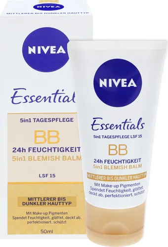 Produktbild Nivea BB Cream 5-in-1 Blemish Balm Mittel bis Dunkel
