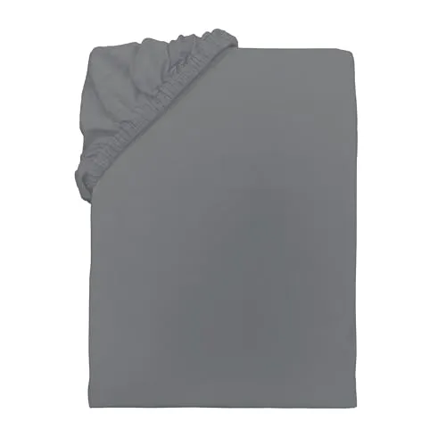 TOM TAILOR Jersey-Spannbettlaken 90-100x190-200 cm in grau von Tom Tailor