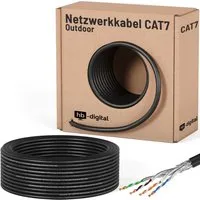 hb-digital 25m CAT 7 Outdoor Netzwerkkabel