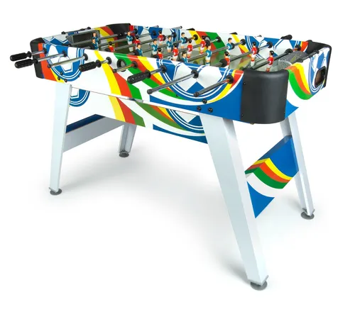 Holz Tischfußball - Fun Fußball - Tischkicker für Kinder mit Zubehör