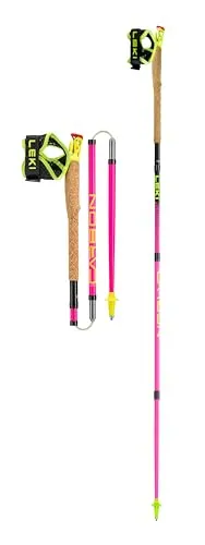 LEKI Ultratrail FX.One Trailrunningstöcke, 105CM - Faltbare 4-teilige Carbon-Wanderstöcke, ultraleicht mit nur 344 g pro Paar, ideal für Trailrunning und Abenteuer in der Natur.