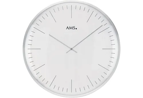 AMS Wanduhr 40 cm in weiß von AMS