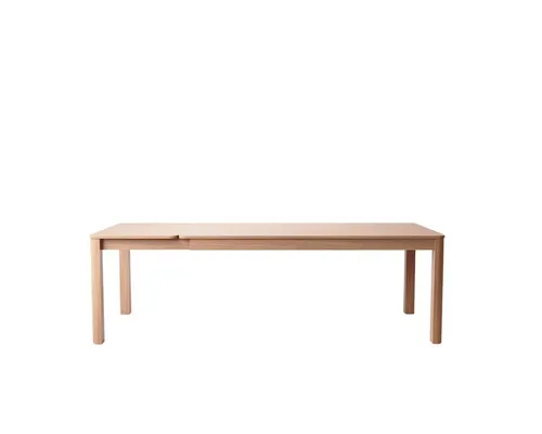 Tikamoon Esstisch Ausziehtisch Léon aus massivem Teakholz - Eleganter Ausziehtisch Léon aus hochwertigem Teakholz, ideal für bis zu 10 Personen. Mit einer praktischen Klappverlängerung von 180 auf 240 cm bietet er Flexibilität für jede Gelegenheit.