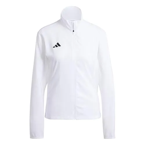 adidas Performance Laufjacke ADIZERO E JCKT weiß M (38/40) - Sportliche Laufjacke aus 100% Polyester, pflegeleicht und schnell trocknend – perfekt für dein Lauftraining!