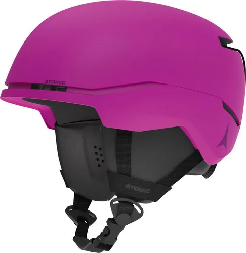 ATOMIC FOUR JR Skihelm für Kinder & Jugendliche - Pink - Größe XXS - Skihelm für Kinder mit Holo Core-Konstruktion für bis zu 30% mehr Schutz bei Aufprällen. Inklusive Active Aircon-Belüftung für optimalen Komfort. Perfekt für sicheres Skifahren!