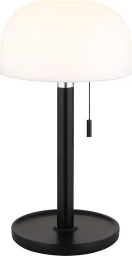 GLOBO LIGHTING LED Tischleuchte NORMAN - Mehrere Helligkeitsstufen, USB-Ladekabel - Moderne Nachttischleuchte NORMAN mit stufenloser Helligkeitseinstellung und Memoryfunktion. Integriertes USB-Ladekabel für einfachen Betrieb – ideal für gemütliche Abende.