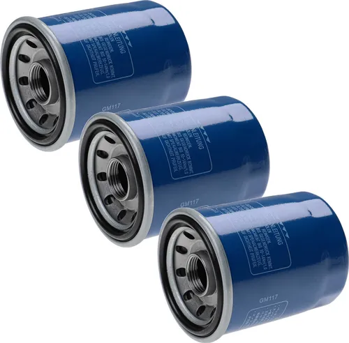 vhbw 3x Ölfilter kompatibel mit Hako 18-059 Traktoren Bagger-Motoren Kompaktlader