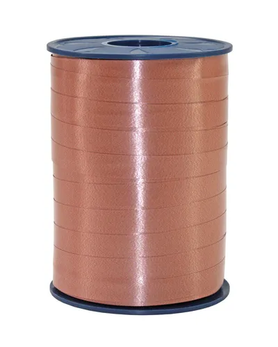 Polyband/Ringelband/Kräuselband 10mm/250m Hellbraun 10-623 von Präsent