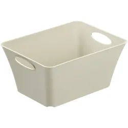 Rotho Kunststoff AG Rotho LIVING Box, 5 Liter, Aufbewahrungsbox für Ordnung im Haushalt, Farbe: cappuccino 1791907422