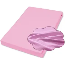 Traumhaft gut schlafen Spannbetttuch für Kinder, 100% Baumwolle, 70x140 cm, versch. Farben