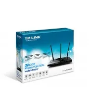 Archer VR400 AC1200 - Dual-Band Wireless VDSL/ADSL Modem Router, 4-Port Gigabit-Switch für schnelle Internetverbindungen
