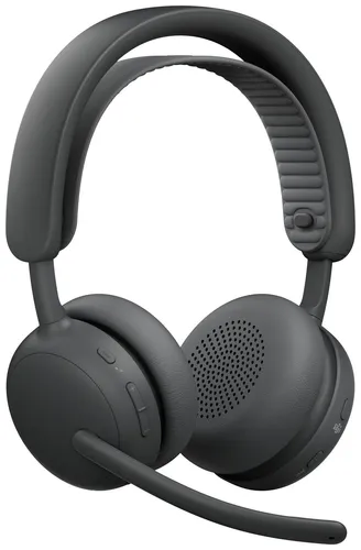 Logitech Zone Wireless 2 ES – Kabelloses Headset mit Geräuschunterdrückung - Dieses kabellose Headset bietet adaptive Geräuschunterdrückung und ist für Microsoft Teams zertifiziert. Genießen Sie bis zu 20 Std. Sprechzeit und hohen Tragekomfort für produktive Meetings.