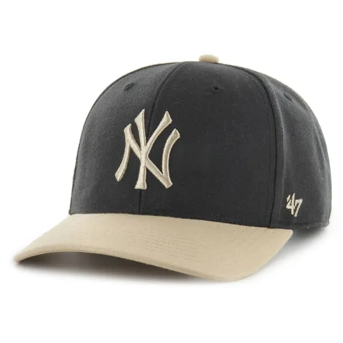 '47 Brand Cap MLB New York Yankees Replica Cold Zone Kappe - Stylische Baseballkappe für Unisex Erwachsene, atmungsaktiv und leicht, ideal für Freizeit und Outdoor-Aktivitäten. Verstellbar mit UV-Schutz, perfekt für Sommer und Herbst.