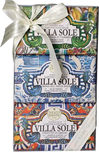 Nesti Dante Geschenkset Seife Villa Sole 3x250gr.
