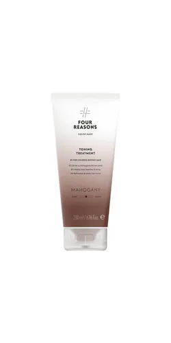 Four Reasons Color Mask Toning Treatment Mahogany 200ml - Haarfarbe mit intensivem Farbton, pflegt das Haar und sorgt für langanhaltende Farbbrillanz.