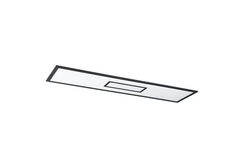 EGLO LED Deckenleuchte Bordonara, 35W - Lampen - Elegante Wand- und Deckenleuchte in Schwarz-Weiß, inklusive Leuchtmittel, ideal für stilvolle Beleuchtung in jedem Raum.