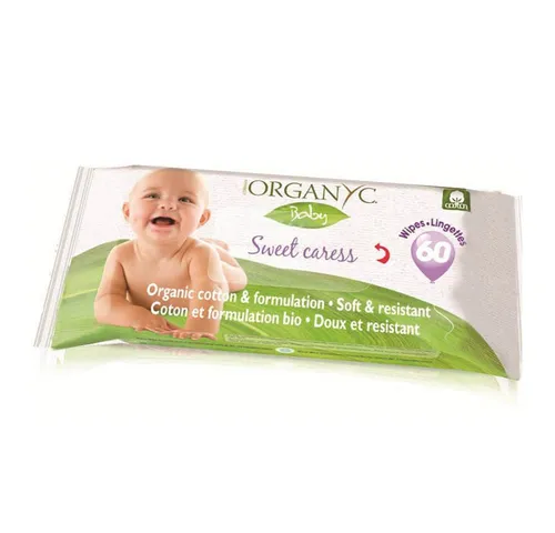 Organyc Baby Feuchttücher 60Stk Hygienemittel