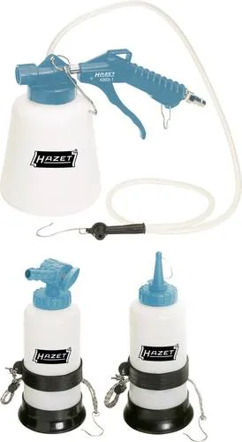 Hazet 4969-1/3 Pneumatischer Bremsen-Entlüftungs-Satz 3tlg.
