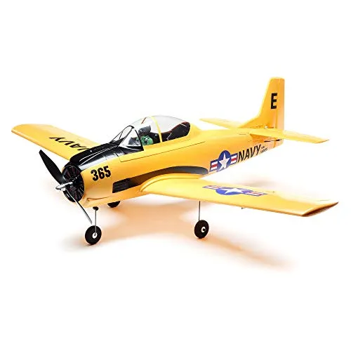 E-Flite T-28 Trojan 1.1m BNF Basic with AS3X and Safe Select