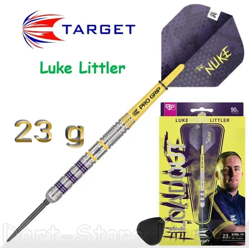 Target Darts Luke Littler Loadout Steel Tip Darts 23G