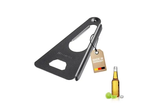 WESTMARK Dosenöffner Twist Black Edition, Öffner für Schraubgläser, Universalöffner, griffige Haptik