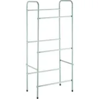 tectake Küchenregal Getränkekistenregal - Praktisches Stahlregal mit 3 Einlegeböden, ideal für die Küche oder den Haushalt. Schaffe Ordnung und nutze den Platz optimal!