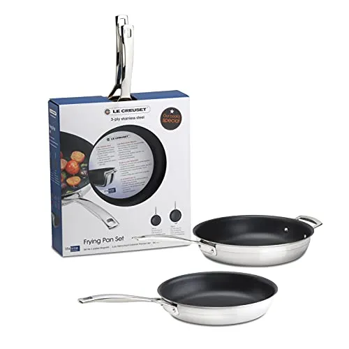 Produktbild LE CREUSET 3-Ply Pfannen-Set 24+28cm