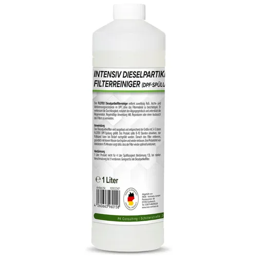 Flotex Dieselpartiklefilter Spülung, 1L Intensiv Partikelfilterspülung Diesel