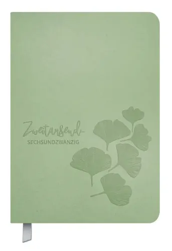 Timer Soft Touch 18 Monate jade 2026/2027: Eleganter Terminplaner A5 - Kalender für Lebenshilfe & Entspannung mit Lederoptik, 18 Monate Planung von Oktober 2025 bis März 2027 und praktischen Notizseiten.