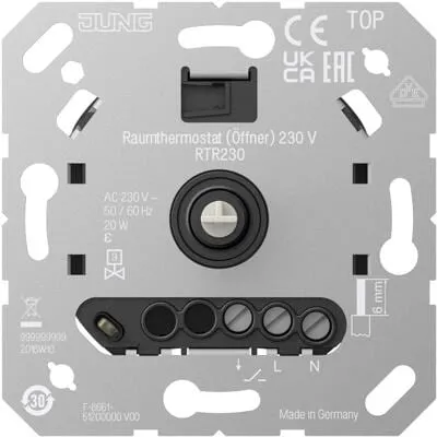 Jung Raumthermostat Öffner RTR 230 von Jung